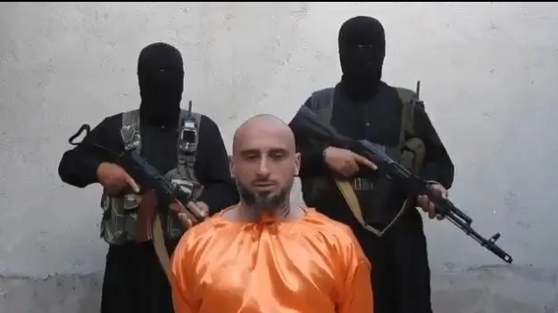 Alessandro Sandrini durante la prigionia