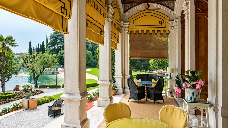 Uno scorcio di Villa Feltrinelli a Gargnano - Foto villafeltrinelli.com