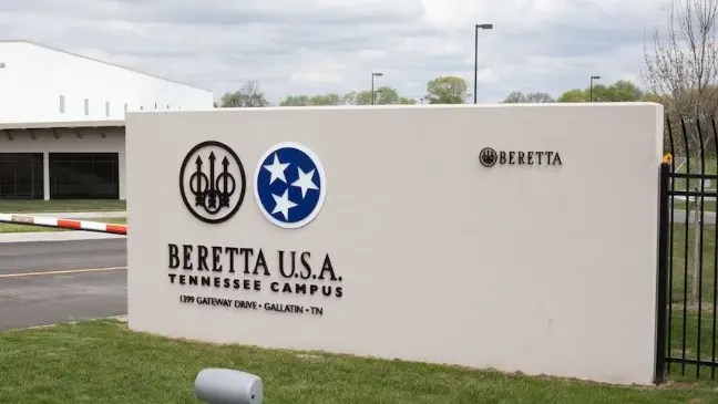 Beretta ha uno stabilimento nel Tennessee