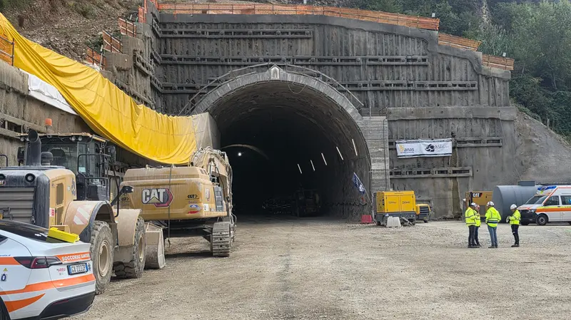 Una galleria lungo l'autostrada della Valtrompia - © www.giornaledibrescia.it
