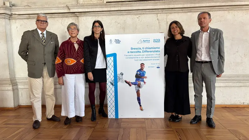 Un momento della presentazione della campagna in Loggia - © www.giornaledibrescia.it