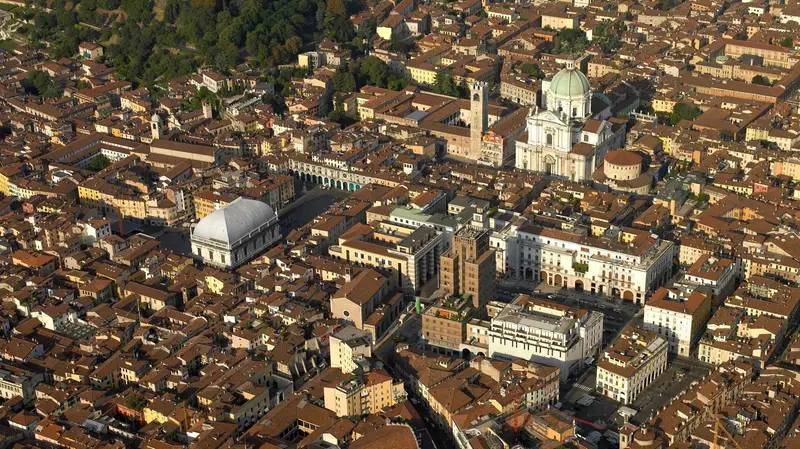 Il centro storico di Brescia