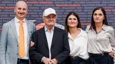 Da sinistra Davide, Giuseppe, Emanuela e Rossana Colosio