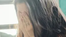 Una donna disperata - immagine simbolica