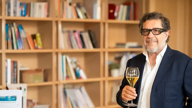 Il presidente del Consorzio Franciacorta, Emanuele Rabotti