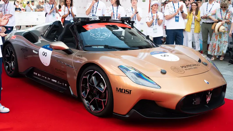 Maserati a guida autonoma alla Mille Miglia nel 2024