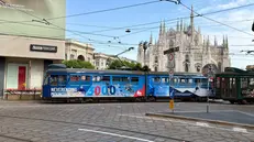 Sui tram a Milano