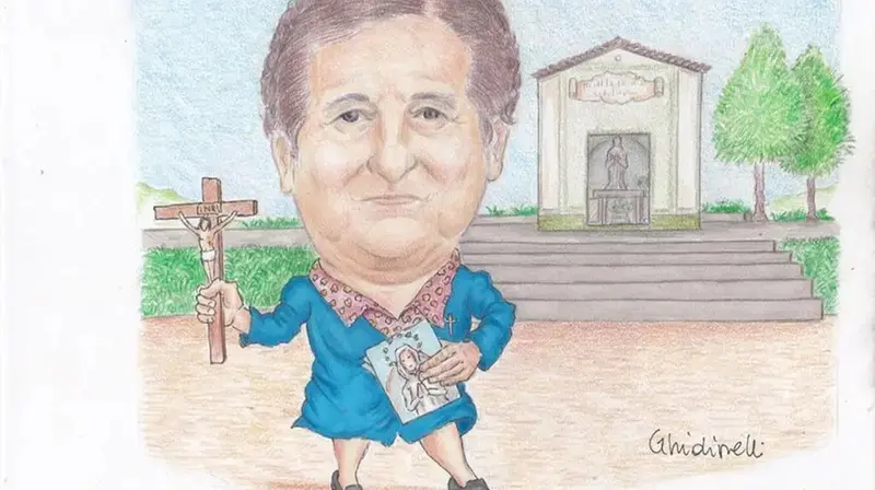 Pierina Gilli ritratta da Luca Ghidinelli