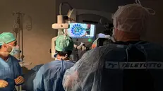 Le telecamere di Teletutto all’interno dell’UO di Oculistica di Fondazione Poliambulanza