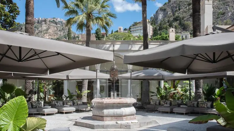 Uno scorcio del San Domenico Palace di Taormina, foto Booking.com