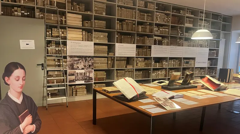 Uno scorcio della mostra