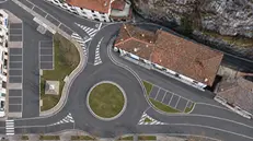 Un'elaborazione grafica della rotatoria nella zona sud