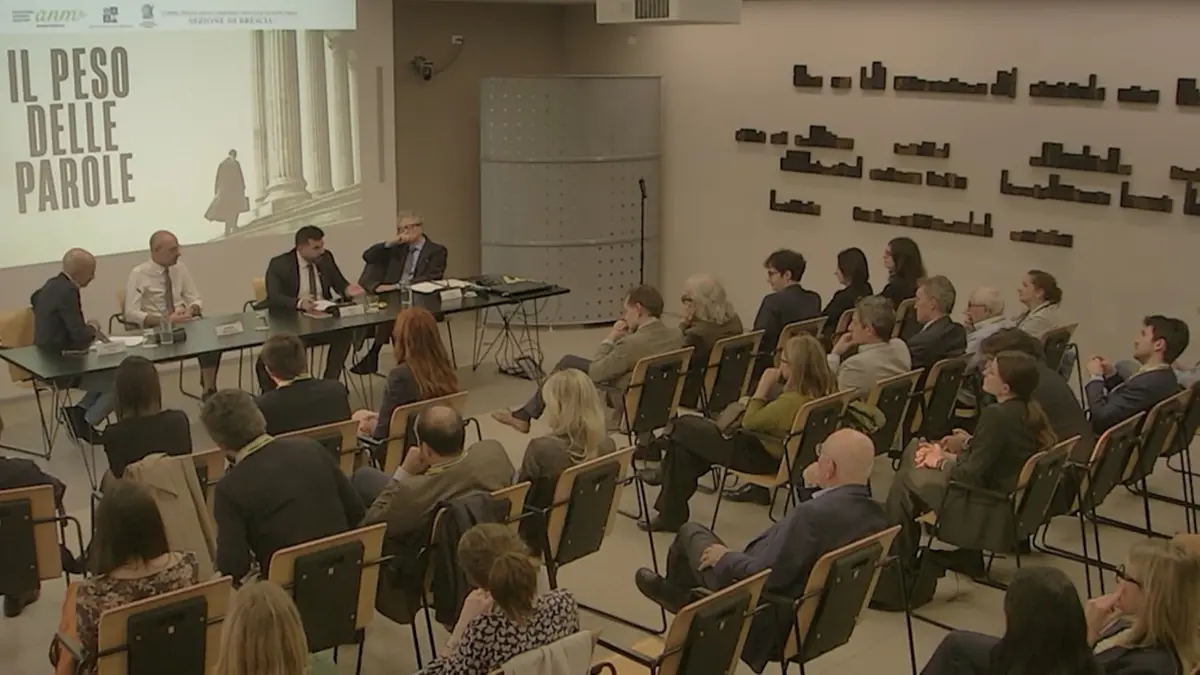 Giornalisti e giuristi a confronto in Sala Libretti sul peso delle parole