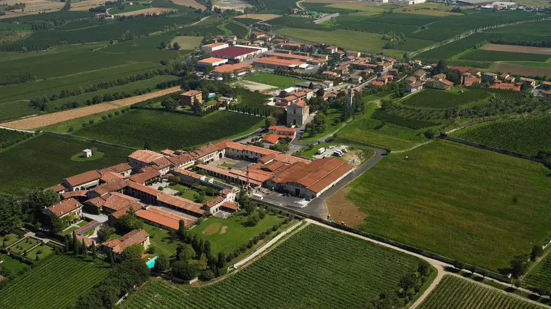 Borgonato, una delle frazioni che costituiscono Corte Franca