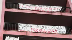 Le esecuzioni degli sfratti spesso si trasformano in momenti di tensione