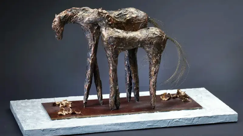 Un'opera di Enzo Bertuzzi