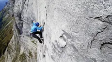 Salita sulle pareti del Wenden