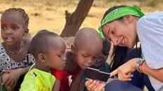 Claudia Forti in Africa