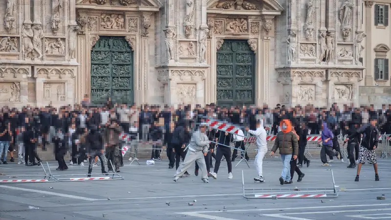 La protesta per il carovita diventa guerriglia, Milano un campo di battaglia