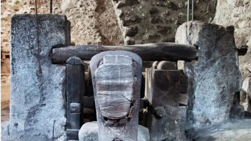 Il maglio del Museo le Fudine di Malegno - Foto Mariella Minini