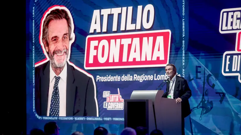 Il governatore della Lombardia, Attilio Fontana - Foto Ansa © www.giornaledibrescia.it