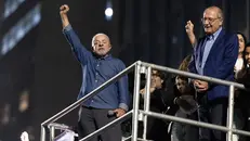 Lula dopo aver vinto le elezioni - Foto Ansa © www.giornaledibrescia.it