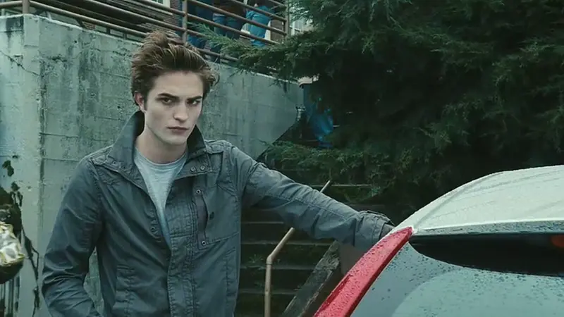Edward Cullen interpretato da Robert Pattinson in Twilight