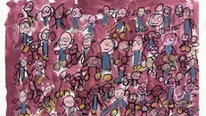 Una delle opere dell'Atelier del Centro diurno disabili