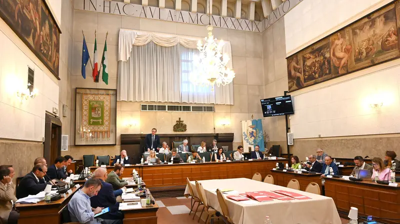Un momento dell’assemblea politico-amministrativa del capoluogo - foto Comune di Brescia/ Penocchio