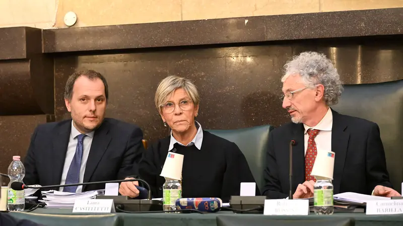 Da sinistra: Manzoni, Castelletti e Rossini - Foto Comune di Brescia/Christian Penocchio