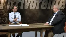 Tommaso Ghirardi con Andrea Cittadini a L'irriverente