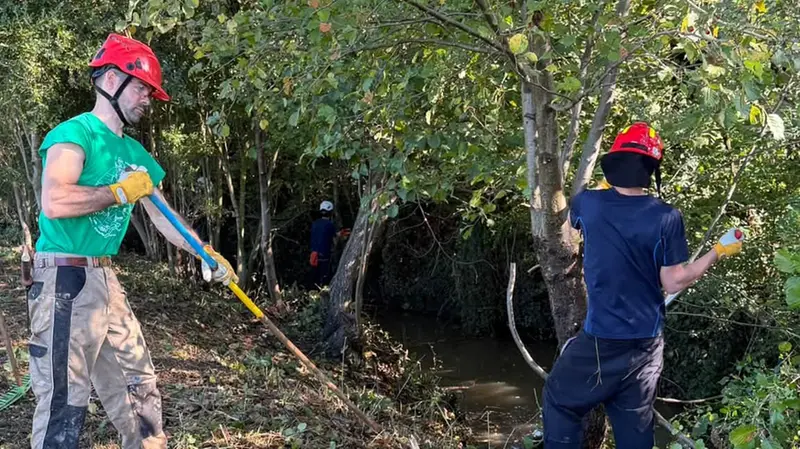 A Gussago solo due cittadini alla pulizia del Vaila
