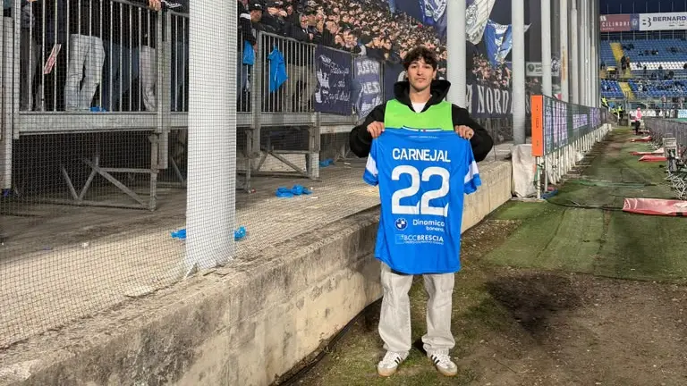 A bordocampo durante Union Brescia-Cittadella