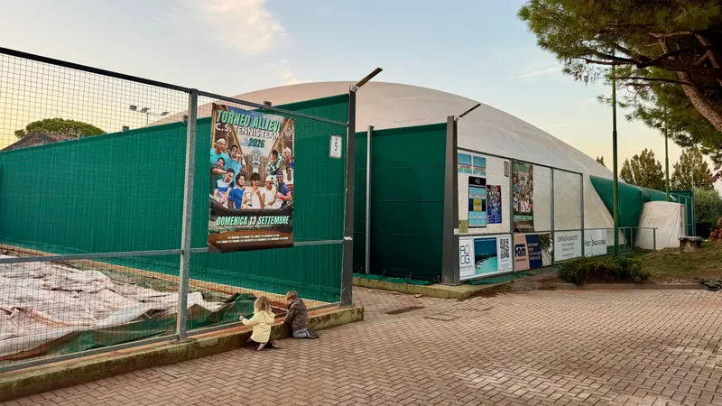 Il centro sportivo a Desenzano