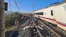 I treni coinvolti nell'incidente - Foto El Pais