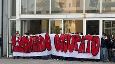 La protesta di questa mattina