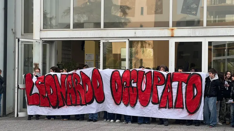 La protesta di questa mattina