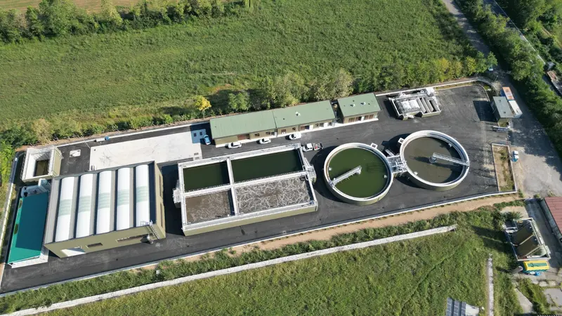 Il depuratore di A2A inaugurato a Mazzano