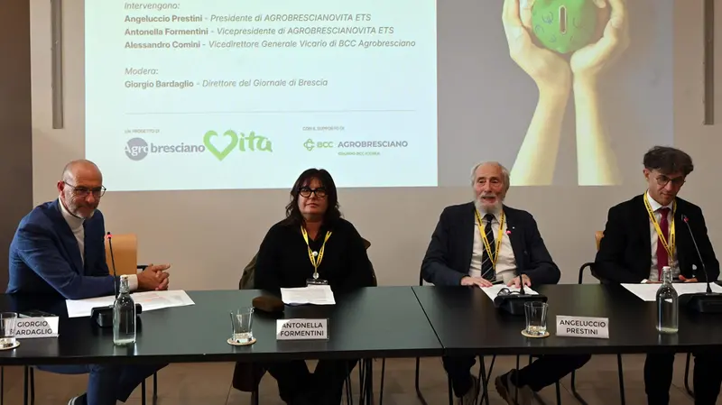 La presentazione del progetto di educazione finanziaria - © www.giornaledibrescia.it