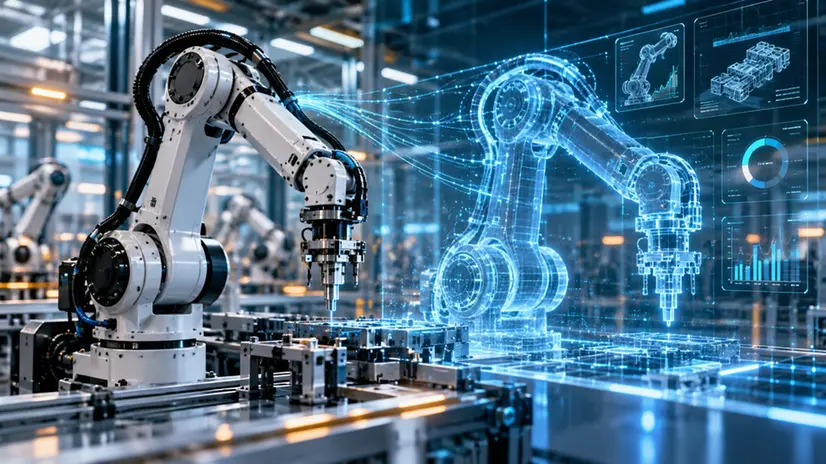 Il gemello digitale anticipa parte delle attività della fabbrica