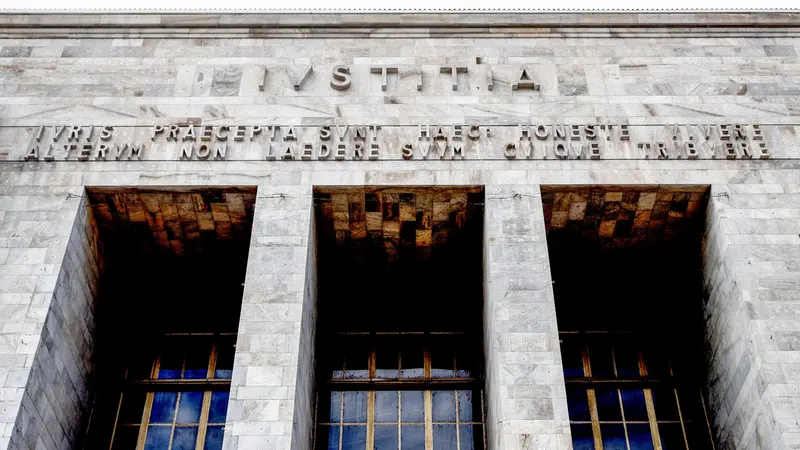 Il Palazzo di giustizia di Milano