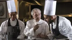 Lo chef Gualtiero Marchesi