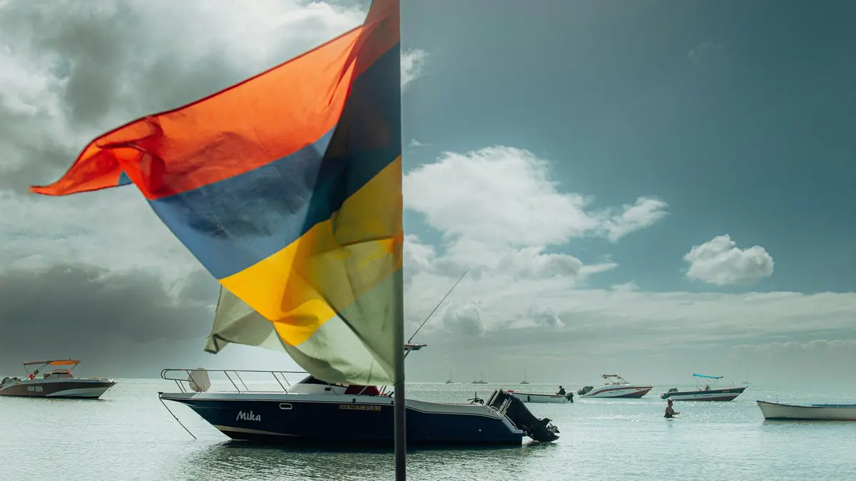 La bandiera delle Mauritius
