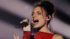 La bresciana Alia durante il secondo live di XFactor