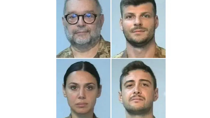 I quattro italiani morti in Bosnia