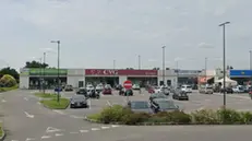 La zona della spaccata a Rovato
