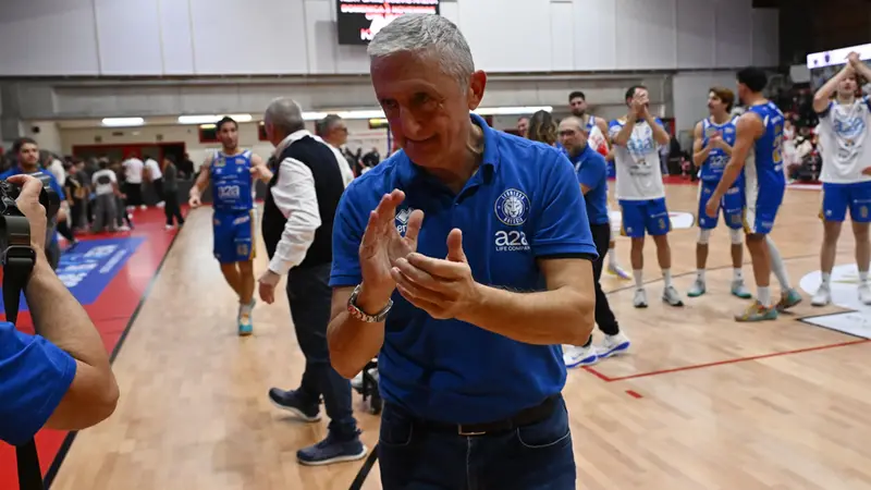 Marco Calvani, allenatore dell'A2A Leonessa Brescia - © Newreporter