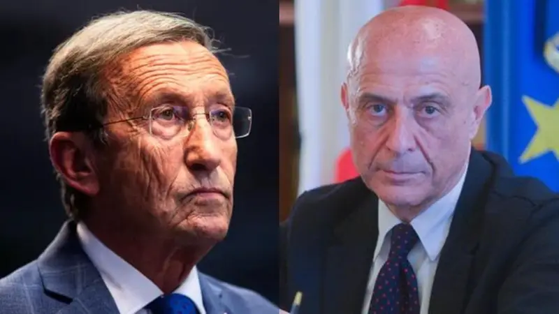 Gianfranco Fini e Marco Minniti
