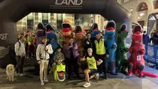 Il traguardo della scorsa edizione della Dino Run
