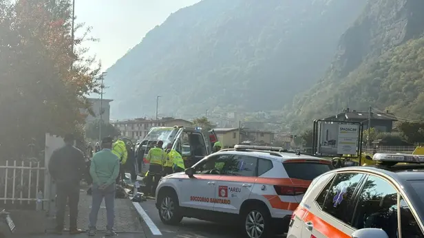 I soccorsi sul posto - L'Eco di Bergamo